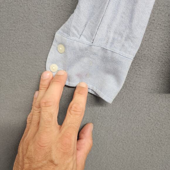 Abercrombie Shirt Boys Medium Button Up Long Sleeve Red Moose Hong Kong - Picture 7 of 10